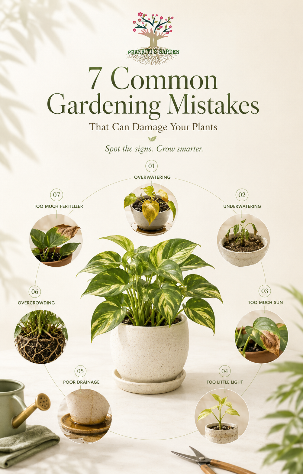 7 Common Gardening Mistakes That Can Damage Your Plants (And How to Fix Each One)