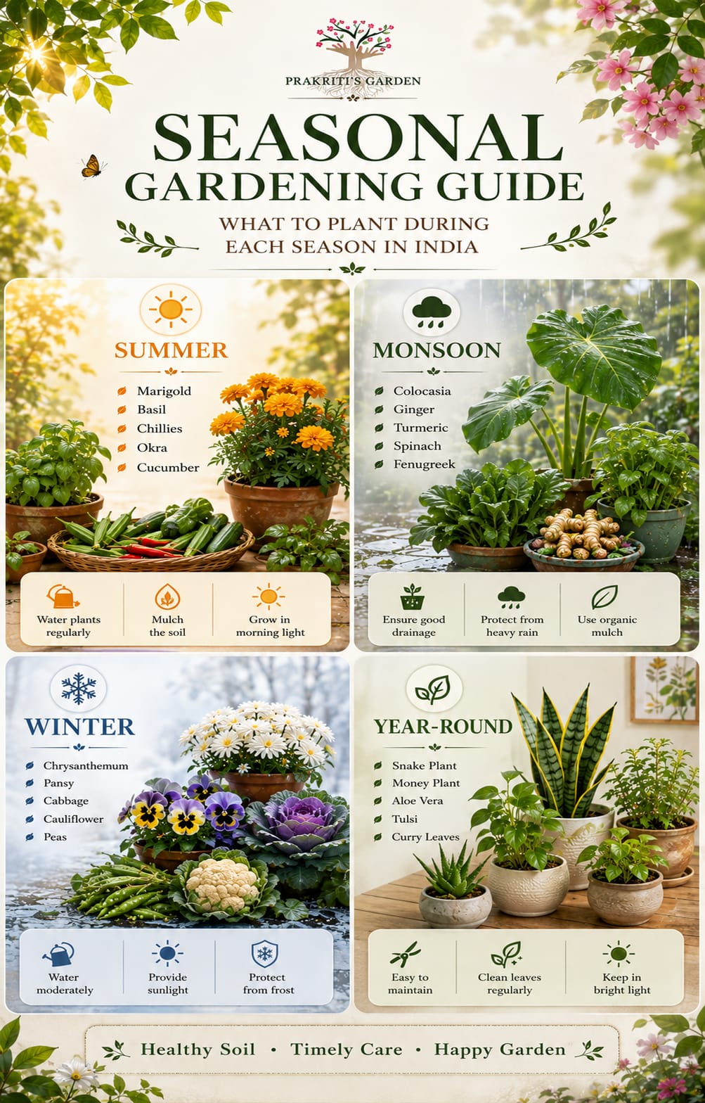 Seasonal Gardening Guide: What to Plant in Each Season