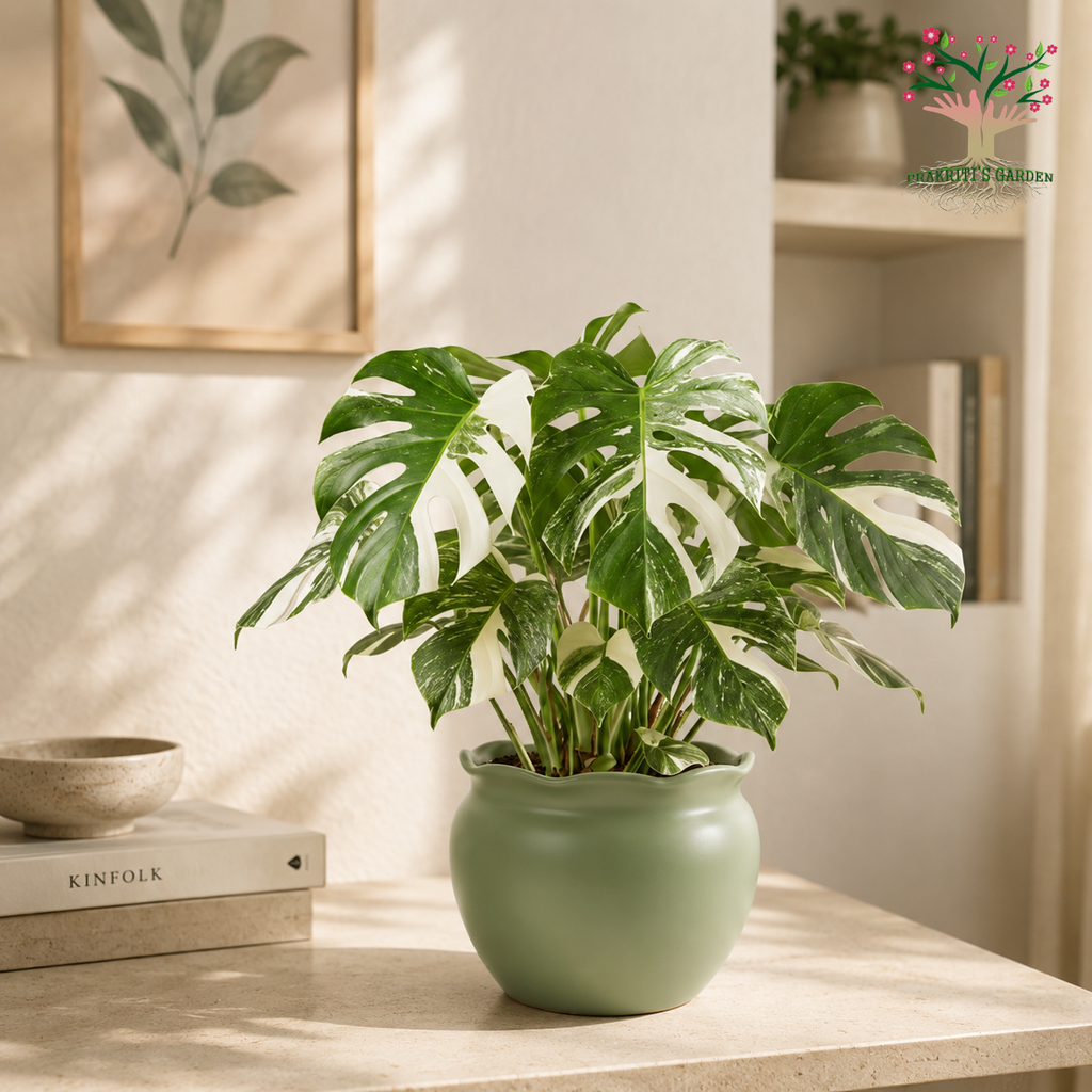 Hand-Thrown Porcelain Planter