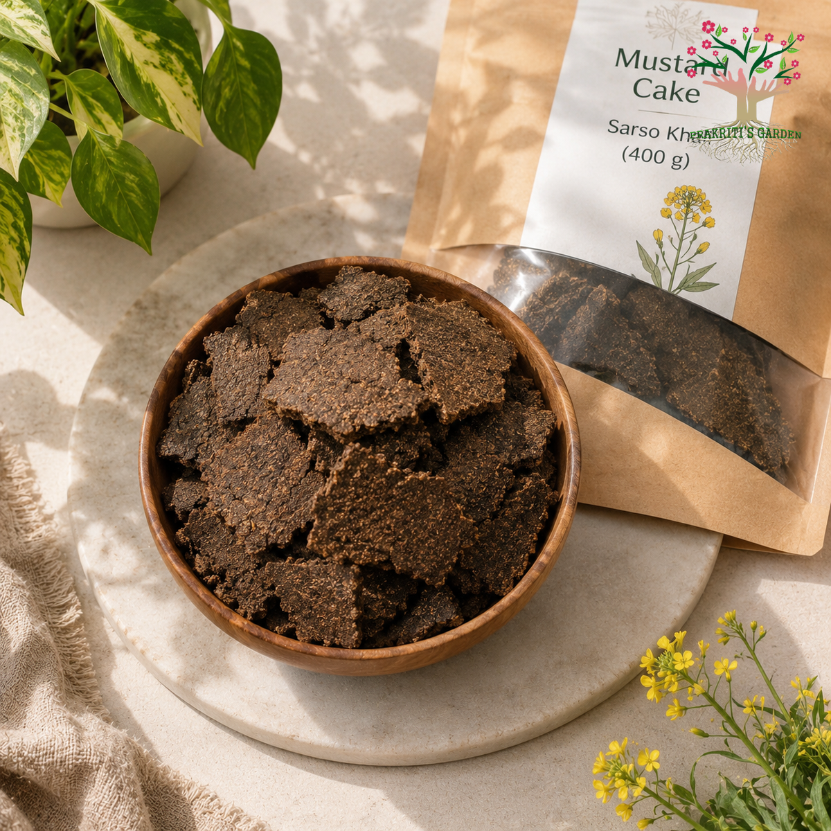 Mustard Cake / Sarso Khali – 400 g