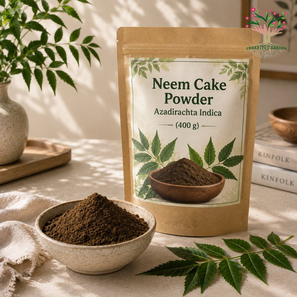 Neem Cake Powder | Azadirachta indica – 400 g