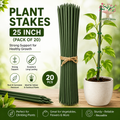 Plant Stakes 25 Inch ( Pack of 20 )