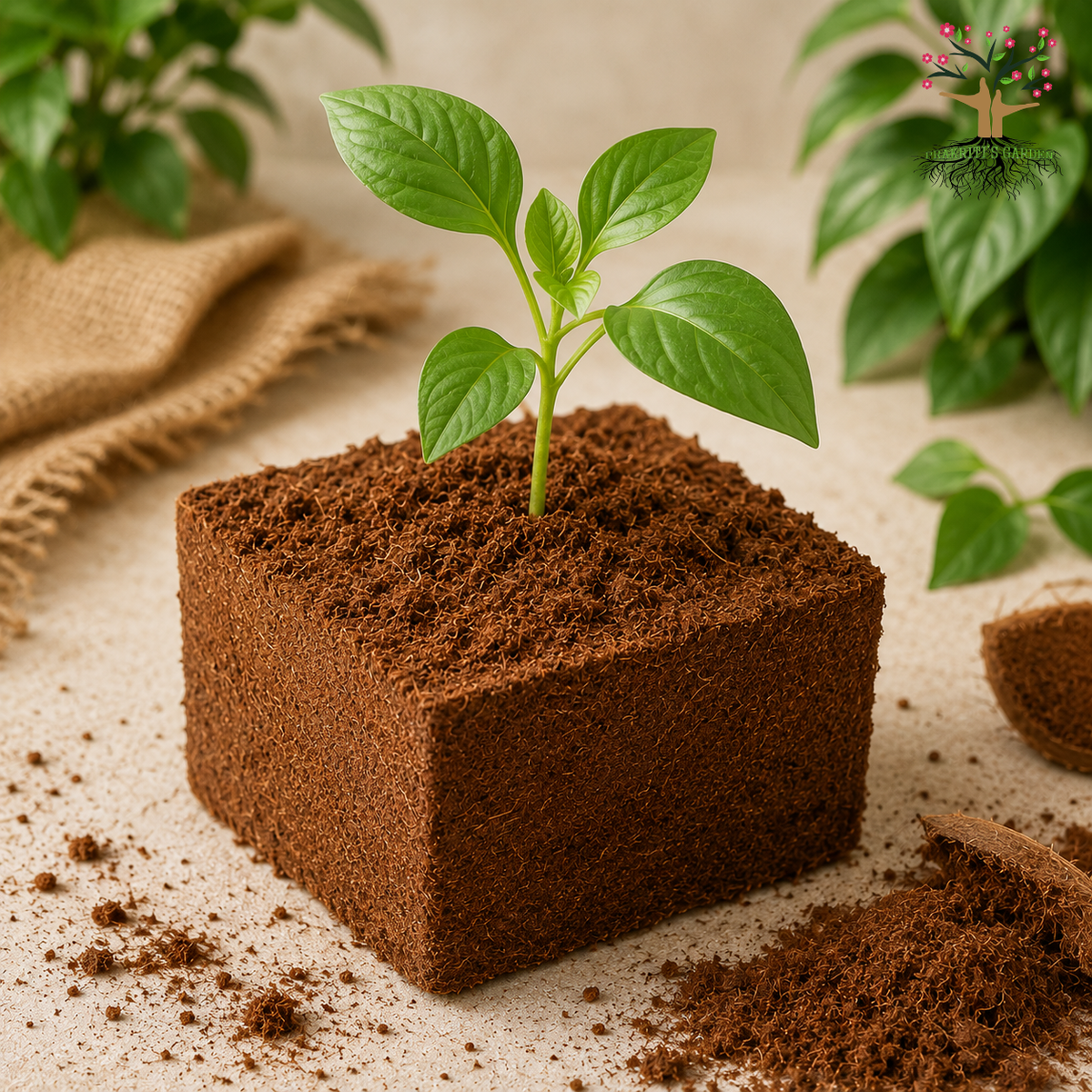 Cocopeat Block – Choose Your Size
