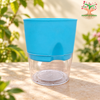 Self-Watering Pot with Transparent Water Reservoir ( Choose Color )
