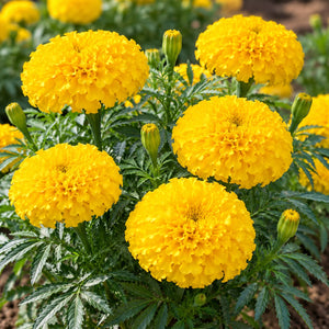 African Marigold F2 Yellow ( 30 Seeds )
