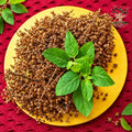 Tulsi (holy basil) plant and seeds