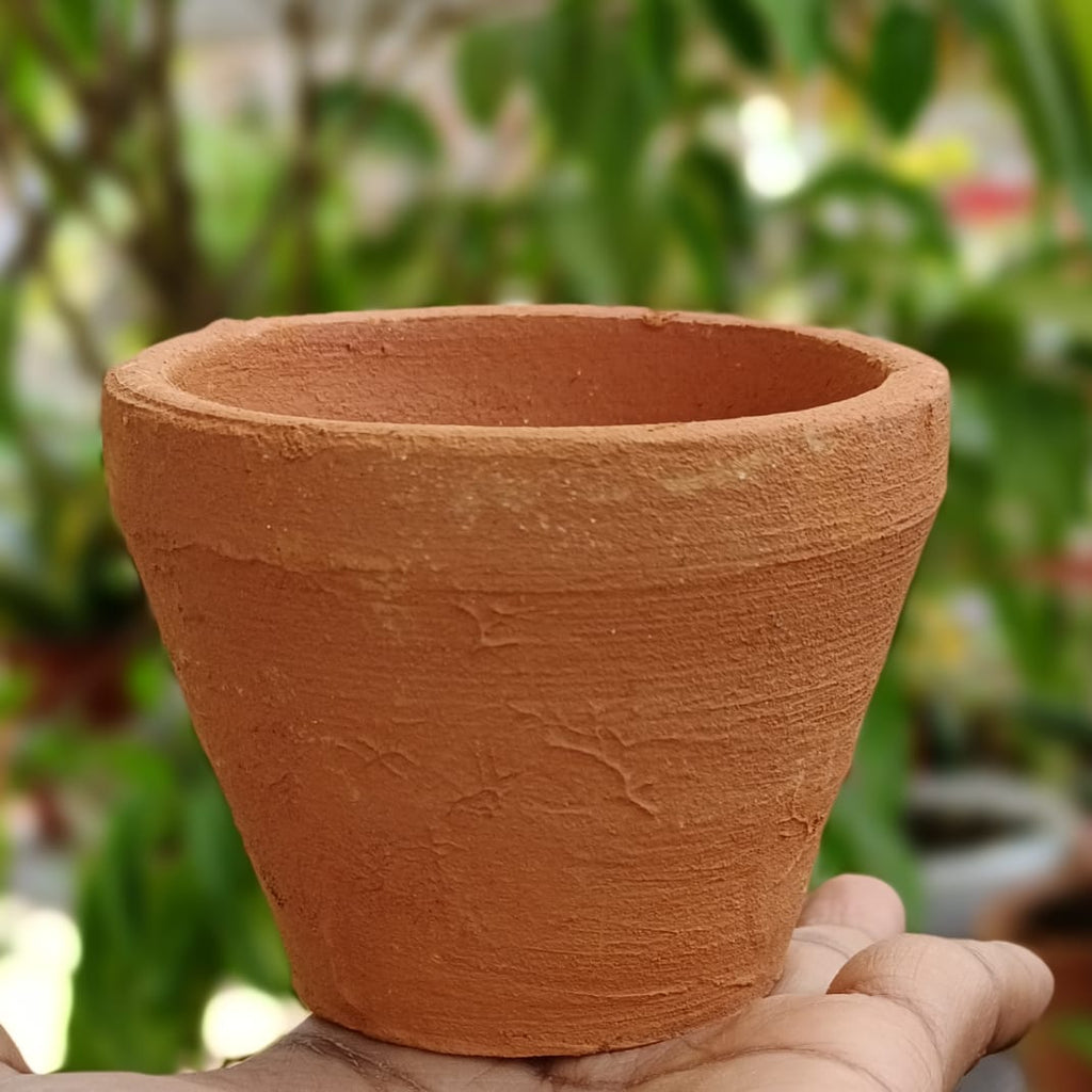 Terracotta planters set of 5