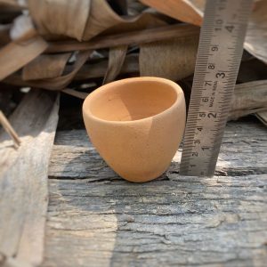 Terracotta Pot / Mitti ke gamle ( Set Of 3 Small Polished Planters )